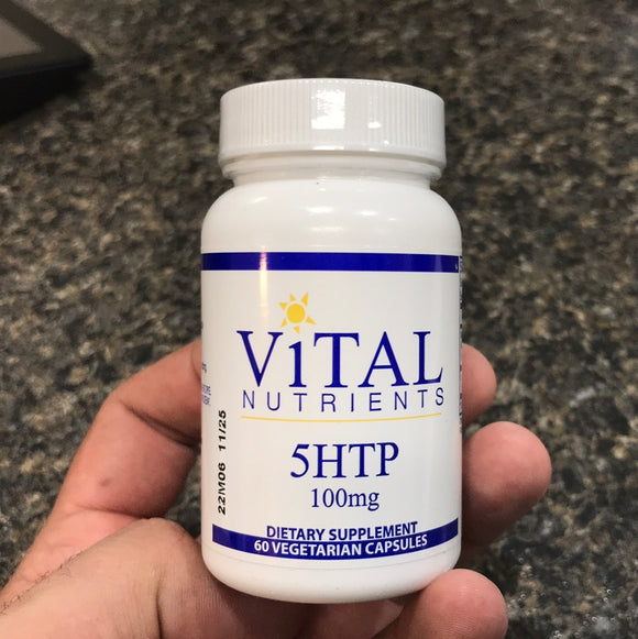Vital Nutrients 5HTP 100mg