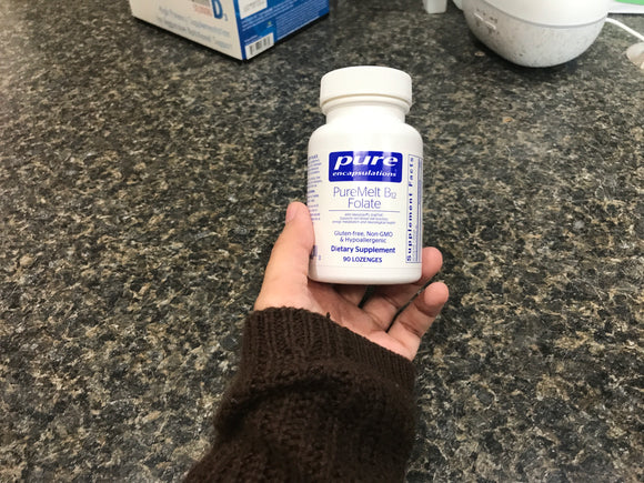 Pure melt b12 folate