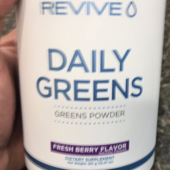 Revive Daily Greens Fresh Berry Flavor