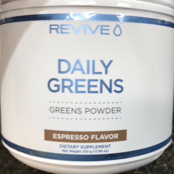 Revive Daily Greens Espresso Flavor