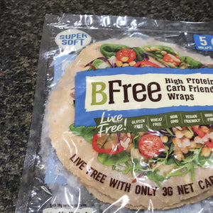 BFree High Protein Wraps