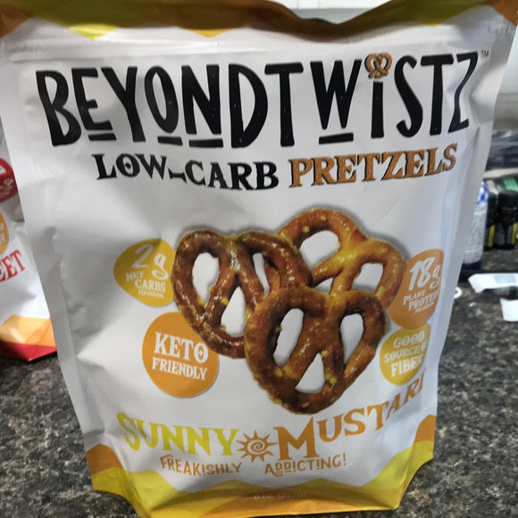 BeyondTwistz Sunny Mustard Pretzels