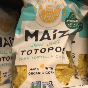 Totopos Maiz Sea Salt