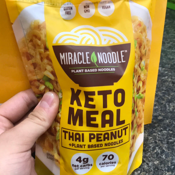 Miracle Noodle Keto Meal Thai Peanut
