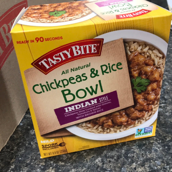 Tasty bite Chickpeas & Rice Bowl
