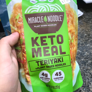Miracle Noodle Keto Meal Teriyaki