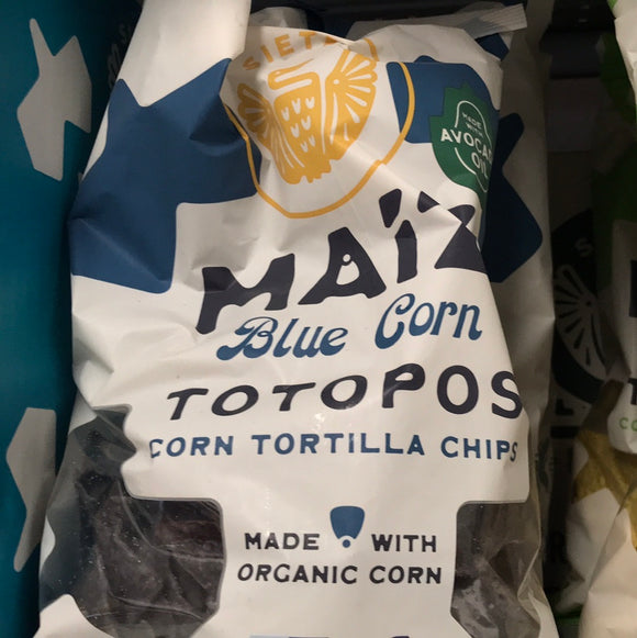 Totopos Maiz Blue Corn