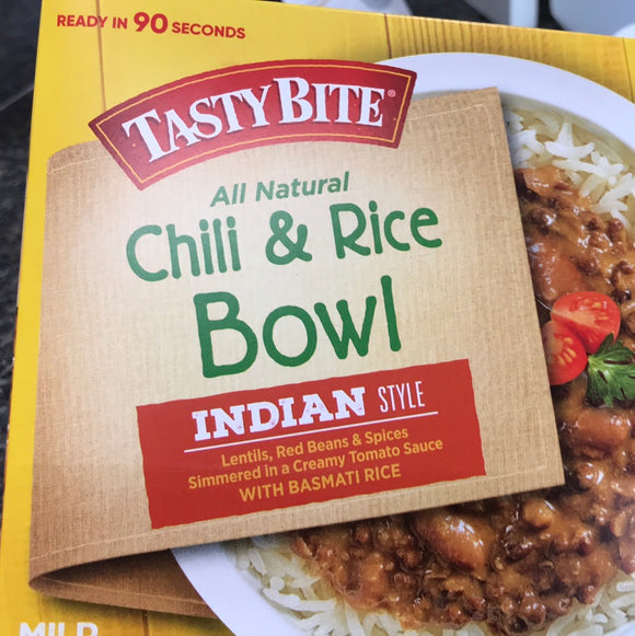 Tasty Bite Chili & Rice Bowl