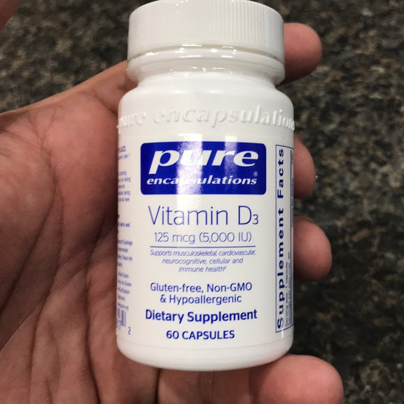 Vitamin D3 125mcg (5,000 IU)