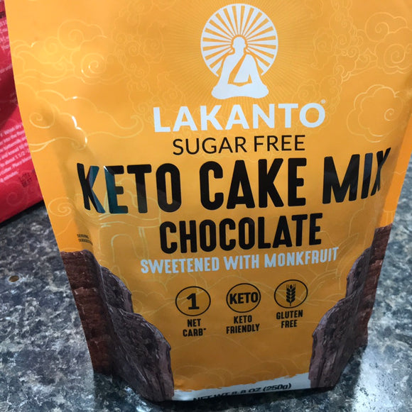 Keto Cake Mix Chocolate