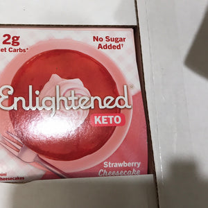 Enlightened keto Cheesecake Strawberry