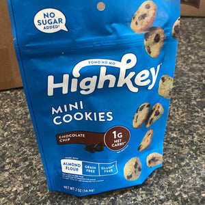High key Mini Cookies Chocolate Chip