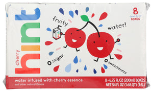 Hint Infused Cherry Kids 8 Pk