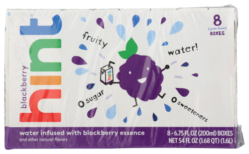 Hint Infused Blackberry Kids 8 Pk