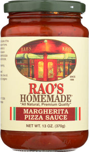 Margherita Pizza Sauce Raos 13 oz