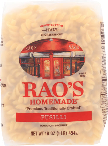 Rao's Fusilli Pasta 16 Oz