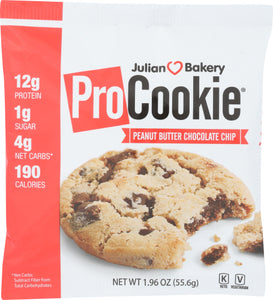 Julian Bakery ProCookie Peanut Butter Chocolate Chip Cookie