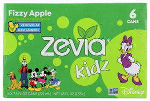 Zevia Fizzy Apple Soda Kids