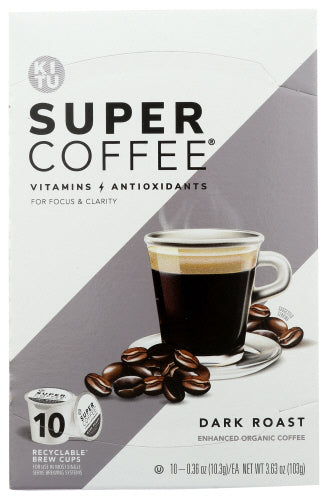 Kitu Super Coffee Cups Dark Roast 10 Count