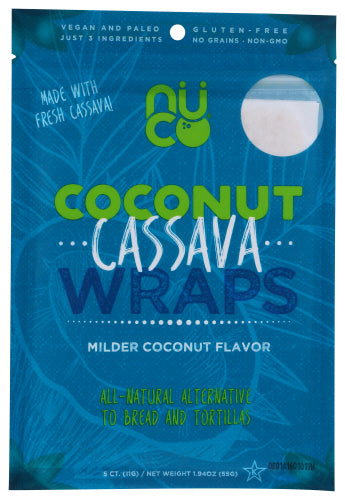 NuCo Coconut Cassava Wraps