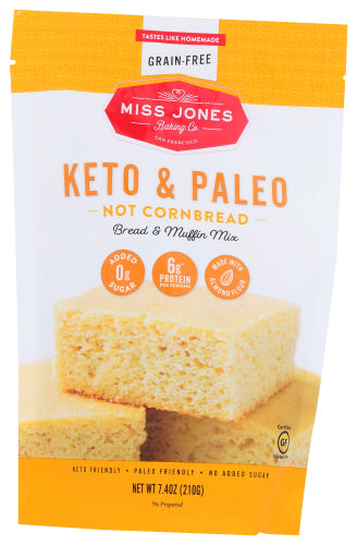 Miss Jones Keto and Paleo Cornbread