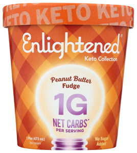 Peanut Butter Fudge Keto Ice Cream