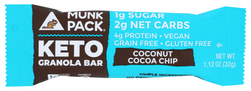 Munk Pack Keto Granola Bar Coconut Cocoa Chip 4 Count