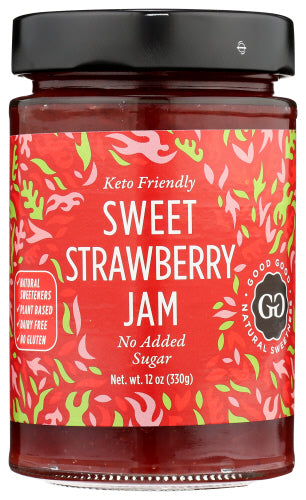 Good Good Sweet Strawberry Jam 12 Oz