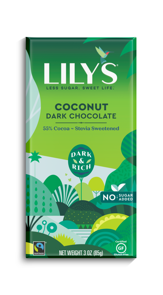 Lily's Sweets Coconut Dark Chocolate