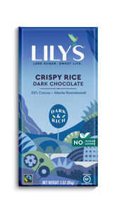 Lily's Sweets Crispy Rice Dark Chocolate