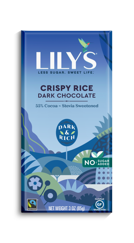 Lily's Sweets Crispy Rice Dark Chocolate