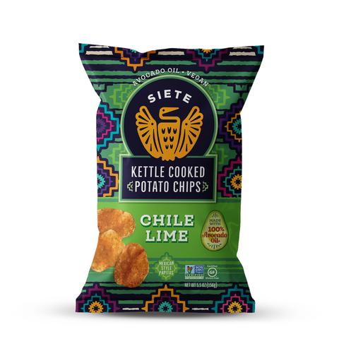 Siete Chile Lime Kettle Cooked Potato Chips