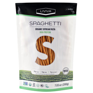Organic Soybean Spaghetti Pasta Liviva