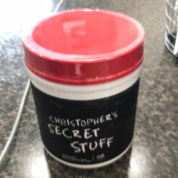 Christopher’s Secret Stuff