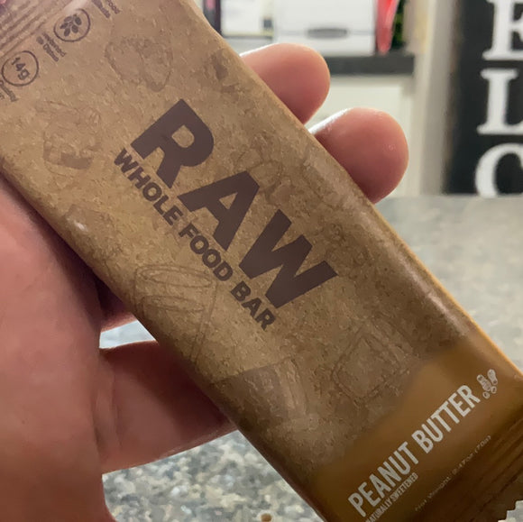 Raw Whole Food Bar Peanut Butter