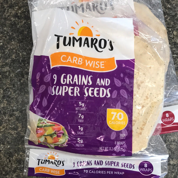 Tumaros Low Carb Wise 9 Grain and Super Seeds