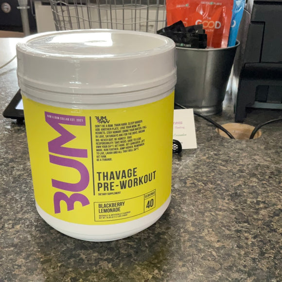 Raw X-Bum Thavage Pre-Workout