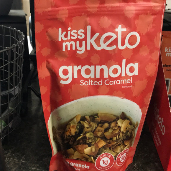 Kiss My Keto Granola Salted Caramel