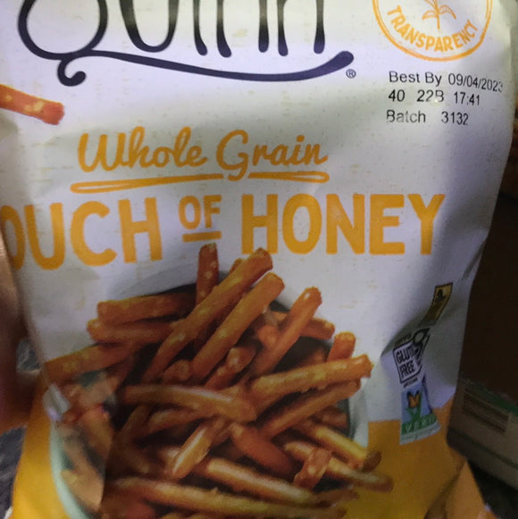 Quinn Touch of Honey Pretz Straws