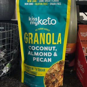 Kiss My Keto Granola Coconut, Almond & Pecan