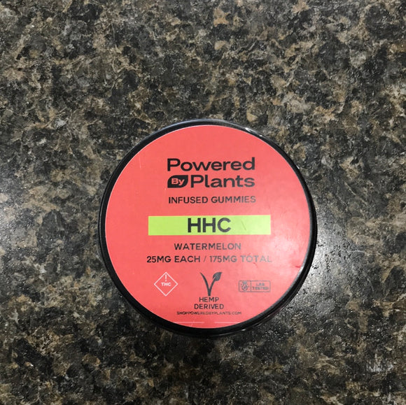 Powered by Plants Infused Gummies HHC Watermelon