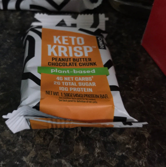 Keto Krisp Peanut Butter Chocolate Chunk