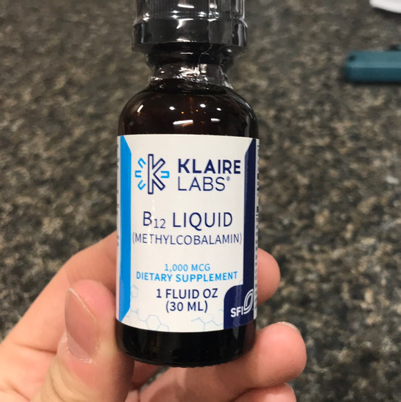 B12 Liquid Methylcobalamin